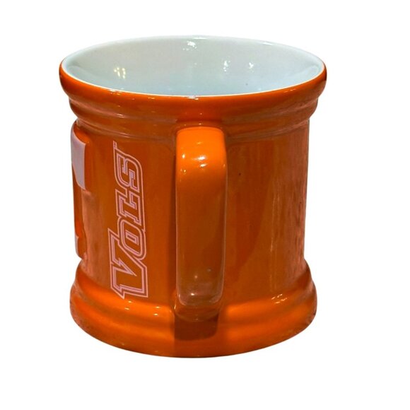 Tennessee Volunteers 3D Logo Coffee Mug Cup Orange White Vols The Encore Group - Picture 4 of 8